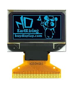 0.96 inch Serial SPI I2C 128x64 OLED Graphic Display Module,Blue on Black