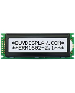 16x2 Character LCD Module Display HD44780 Controller Black on White