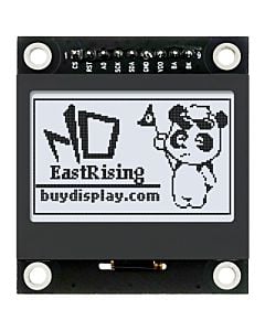 1.54 inch White 128x64 Graphic LCD Display Module SPI for Arduino