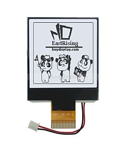 2.2 inch Serial I2C COG LCD 128x128 Graphic Display Module,Black on White