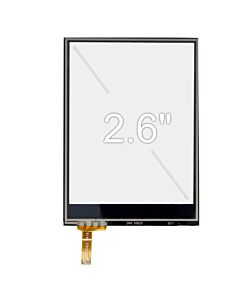 2.6 inch 4 Wire Resistive Touch Panel