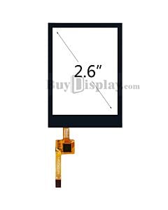 2.6 inch Capacitive Touch Panel with Controller FT6336U