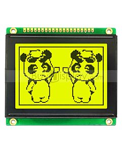 2.6 inch LCD 128x64 ST7920 SPI Graphic Module Display wDatasheet,Tutorial