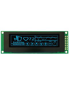 2.8 inch OLED Display Module 256x64 Graphic with PCB,Blue on Black