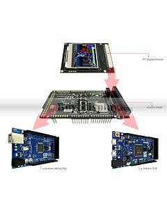 2 inch TFT LCD Touch Shield 320x240 for Arduino Mega,Due,Uno with Library