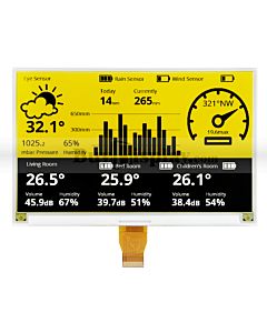 3-Color 7.5 inch e-Paper 800x480 e-Ink Display Panel SPI