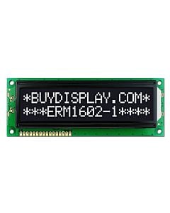 3.3V-5V Character Display Module 16x2 LCD Datasheet White on5 Black