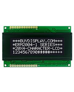 3.3V/5V 20x4 Character LCD Display Module,White on Black,High Contrast