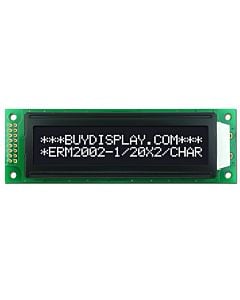 3.3V or 5V Character Display LCD 20x2 Arduino Module,White on Black