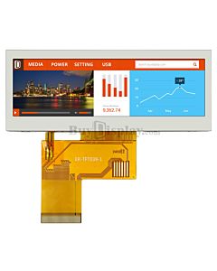 3.9 inch Color Bar Type TFT LCD Display 480x128 Pixels for IoT