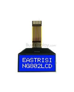 COG Display Serial 8x2 LCD Blue Module,Datasheet PDF,White Backlight