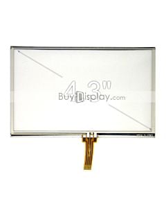 4-3-inch-4-wire-resisitve-touch-panel-screen