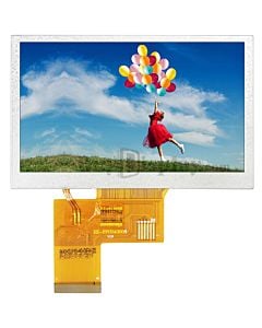 4.3 inch 480x272  TFT LCD Module TouchScreen display for MP4,GPS