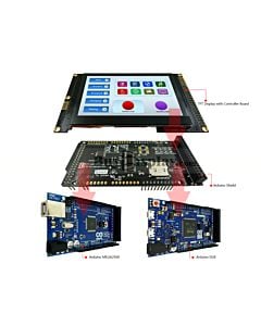 4.3 inch IPS 800x480 TFT LCD Arduino Shields Tutorial,SSD1963 for Mega Due