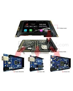 4.3 inch TFT Capacitive Touchscreen Display Arduino Shield 480x272