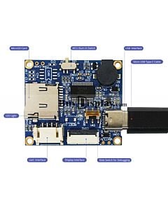 Debugging Board for UART HMI_Display