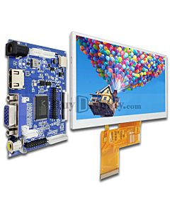 5 HDMI Touchscreen TFT LCD Module Display VGA,Video Driver Board