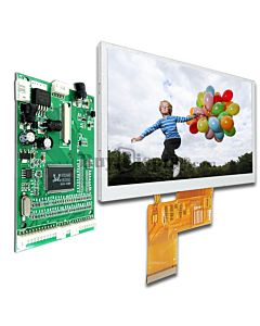 5 TFT LCD Display Module 480x272,VGA,Video AV Driver Board