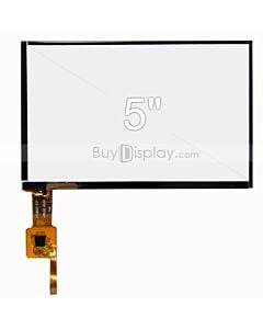 5 inch Multi Touch Screen Panel with Controller GSL1680