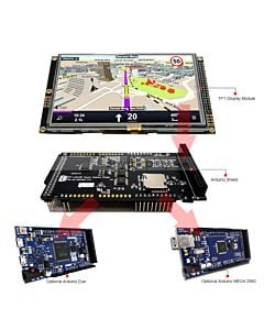 5TFT LCD Display Arduino Capacitive Touch Screen Shield 800X480