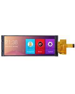 6.86 inch 1280x480 Bar IPS TFT LCD Display Screen MIPI for IoT