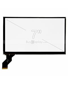 7 Capacitive Touch Screen Panel Front View