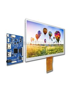 7 inch 1024x600 Touch Display with USB MP4 HDMI Video Player Board  for Raspebrry PI & PC