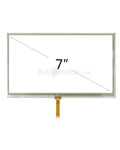 7 inch 4-Wire Resistive Touch Screen Panel with Soldering FPC