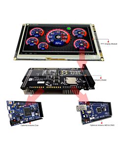 7 inch Arduino Touch Screen Shield SSD1963,Library for Mega Due