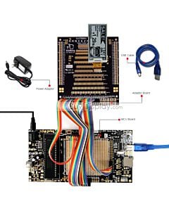 8051 Microcontroller Development Board for E-Paper ER-EPD0213-2