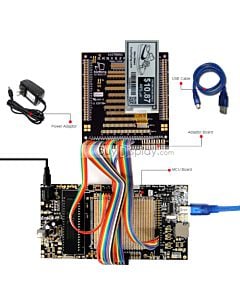 Testing Board for COG 240X120 Graphic LCD Module Display