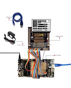 8051 Microcontroller Development Board for Graphic LCD ERC240160-2