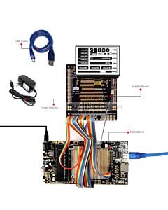 Testing Board for COG 240X120 Graphic LCD Module Display