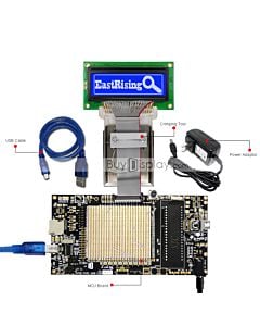 8051 Microcontroller Development Board for Graphic LCD ERM12832-1