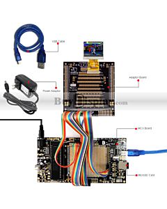 ER-DBT022-1_MCU 8051 Microcontroller Development Board&Kit for ER-TFT022-1