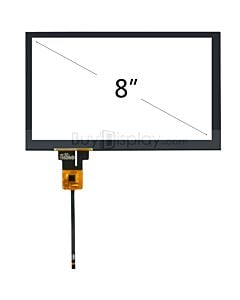 7 inch USB Capacitive Touch Panel Screen Controller for Rasperry PI