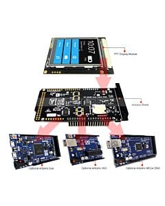 Arduino 2.4 inch TFT LCD Touch Shield LI9341.Library for Mega Due Uno