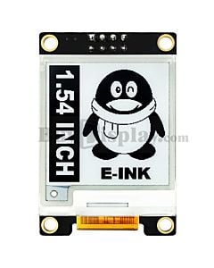 Black 1.54 inch e-Paper Display Module 200x200 for Arduino and Raspberry Pi