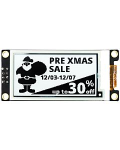 Sunlight Readable Serial SPI 2.9 inch Color E-Ink Display Module 128x296