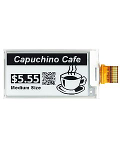 Sunlight Readable Serial SPI 2.9 inch Color E-Ink Display Module 128x296