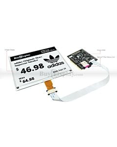 Black 5.83 inch e-Paper Display Arduino Shield,Library 648x480