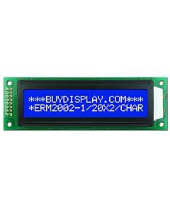 Blue Display 20x2 Character LCD Module,HD44780,White LED Backlight
