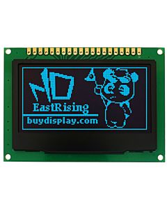 Blue I2C OLED 2.4 inch Display Serial SPI 128x64 Graphic Display,SSD1309