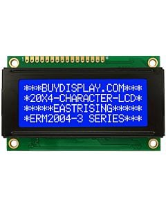 Blue Small Size 20x4 LCD Module Display