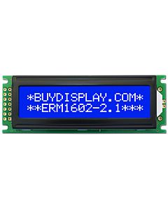 Character 16x2 Blue LCD Display Module,HD44780 ,White on Blue