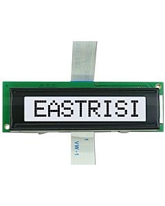 Character 8x1 LCD Display Module,HD44780 Controller,Black on White