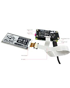 Sunlight Readable Serial SPI 2.9 inch Color E-Ink Display Module 128x296