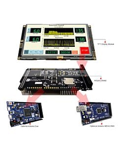 Display 5 inch TFT Arduino Touch Shield SSD1963 for Mega Due