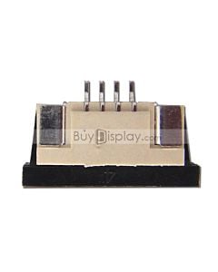 4 Pins 1.0mm Pitch Bottom Contact ZIF Connector 