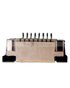 8 Pins 1.0mm Pitch Top Contact  ZIF Connector,FPC Connector